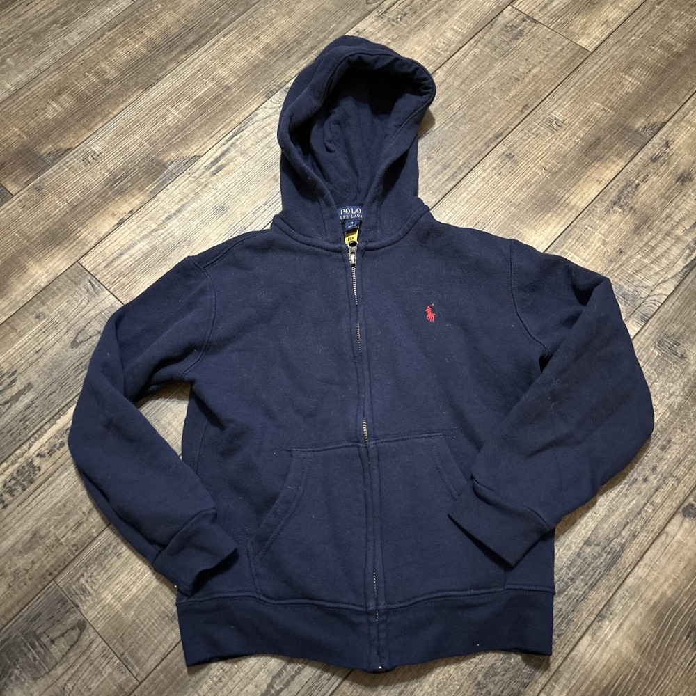 Polo by Ralph Lauren Zip Up Hoodie | Kid's 7